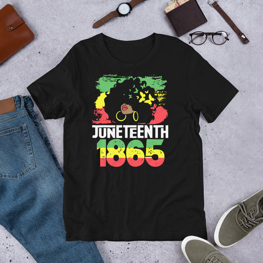 Juneteenth 1865 Premium Soft Unisex Adult Tee