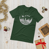 Merry Christmas Reindeer Premium Soft Unisex Tee