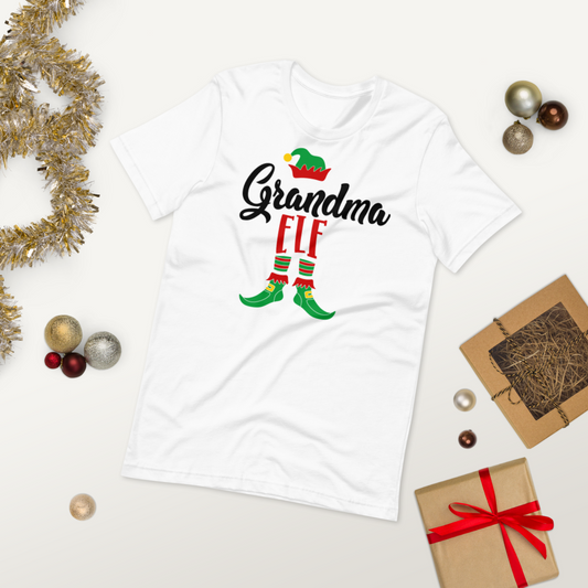 Grandma Elf Unisex Tee