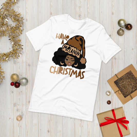 Have A Melanin Christmas Premium Soft Unisex Tee