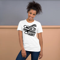 Licensed To Carry Premium Soft Unisex Tee - Black Design
