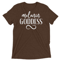 Melanin Goddess Tri-Blend Unisex Tee