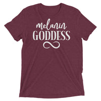 Melanin Goddess Tri-Blend Unisex Tee