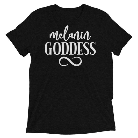 Melanin Goddess Tri-Blend Unisex Tee