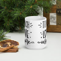Teach Love Inspire Glossy Mug