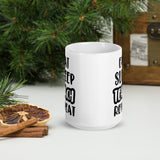 Eat Sleep Teach Repeat Glossy Mug