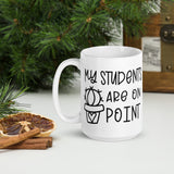 My Students Are On Point Glossy Mug