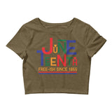 Juneteenth Crop Top
