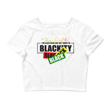 Juneteenth Black Black Crop Top