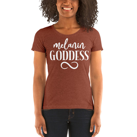 Melanin Goddess Women's Tri-Blend Tee