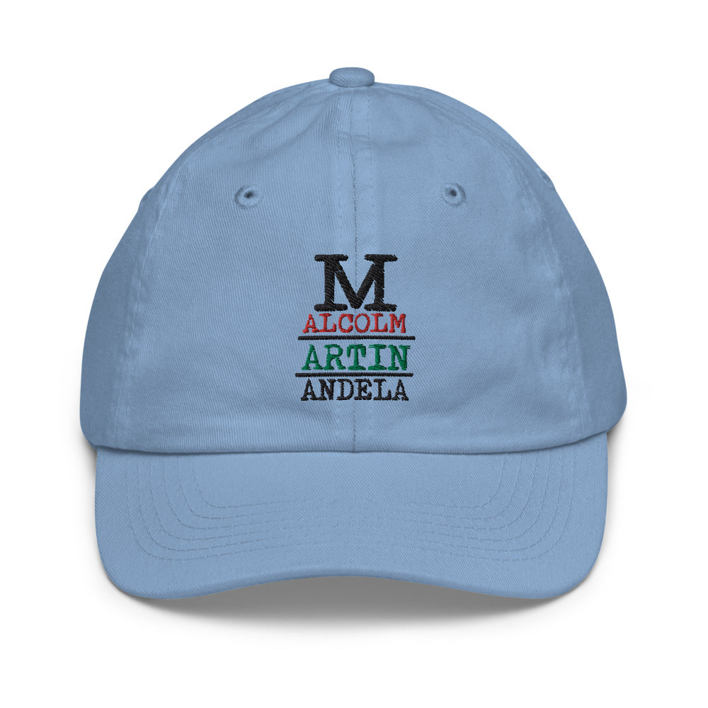 Malcolm Martin Mandela Youth Baseball Hat