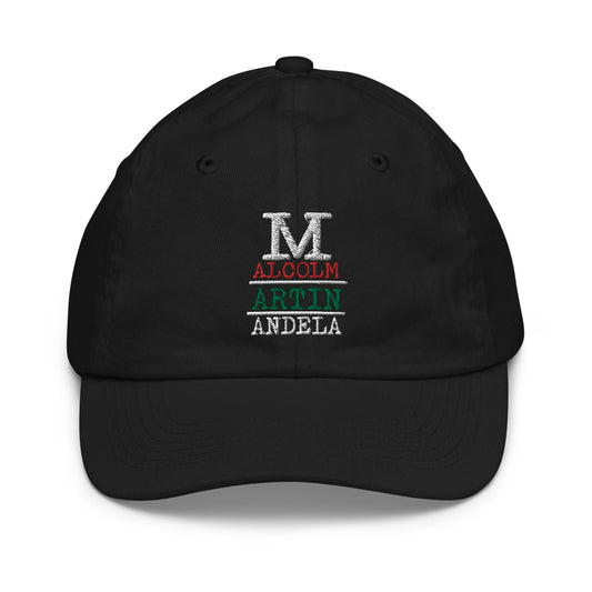 Malcolm Martin Mandela Youth Baseball Hat