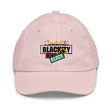 Youth Juneteenth Black Black Baseball Hat
