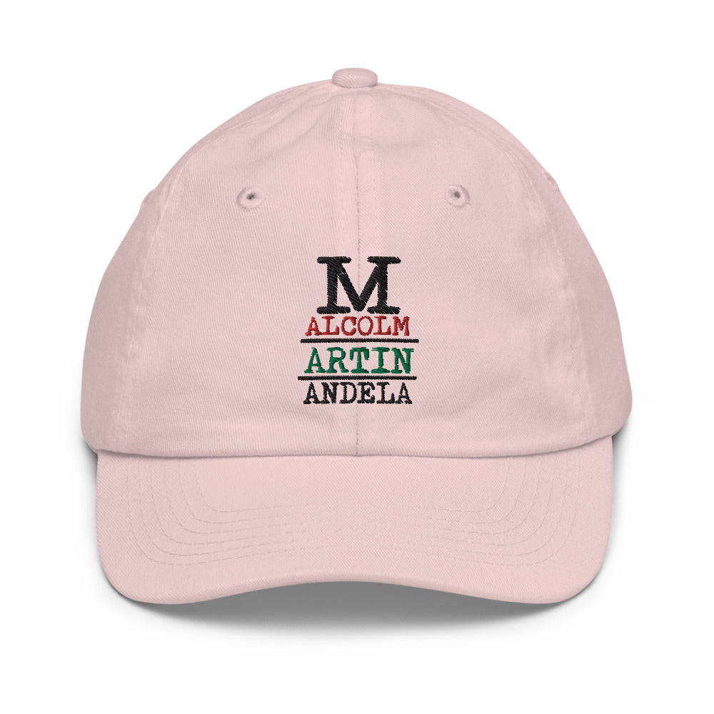 Malcolm Martin Mandela Youth Baseball Hat