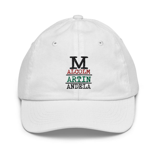 Malcolm Martin Mandela Youth Baseball Hat
