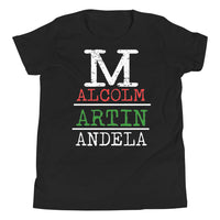Malcolm Martin Mandela Premium Soft Unisex Youth Tee
