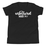 Unbothered Mood 24:7 Youth Unisex Tees